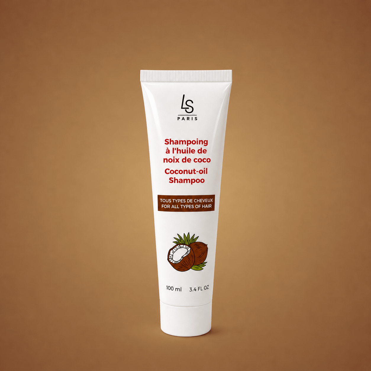 Shampoing à l'huile de noix de coco - Laura Sim's